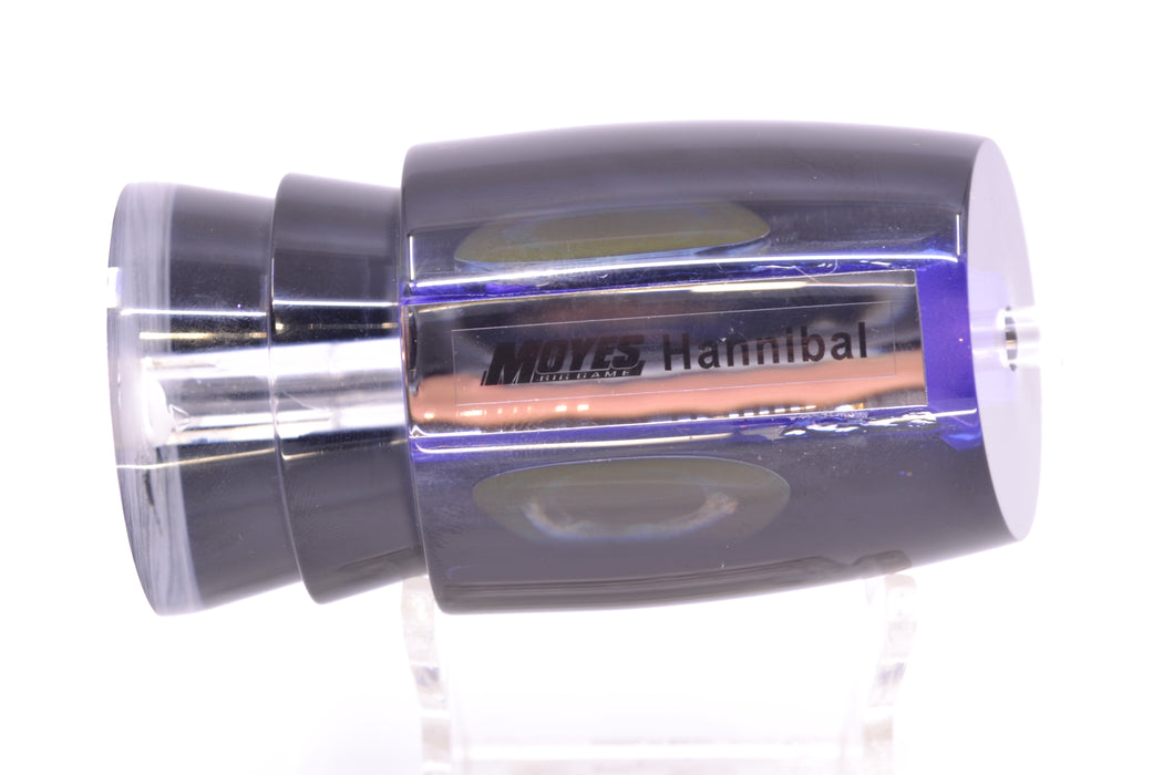 Moyes Lures Purple-Pink Dichro Black Back Taxi Eyes Hannibal 14" 6oz