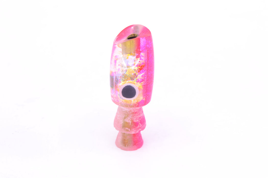 Coggin Lures Ice Rainbow Dichro Pink Back Tado Lo'ihi Peanut Scoop 4.5" 0.3oz GZE
