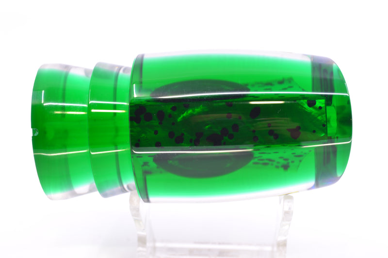 Moyes Lures Mahi MOP Green Back Taxi Eyes Hannibal 14" 6oz