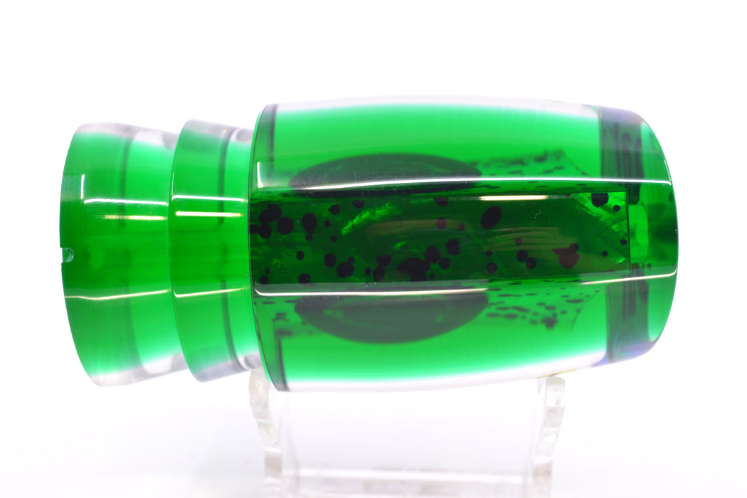 Moyes Lures Mahi MOP Green Back Taxi Eyes Hannibal 14" 6oz