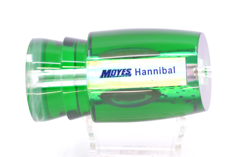 Moyes Lures Mahi MOP Green Back Taxi Eyes Hannibal 14" 6oz