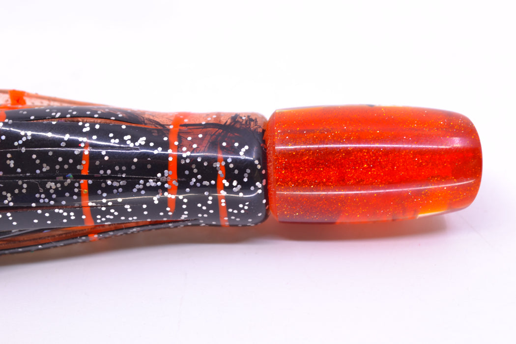 Coggin Lures Orange S&P Orange Back Tado Lo'ihi Peanut Slant 4.5" 1oz Skirted GZE