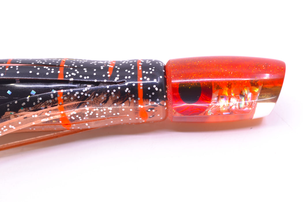 Coggin Lures Orange S&P Orange Back Tado Lo'ihi Peanut Slant 4.5" 1oz Skirted GZE