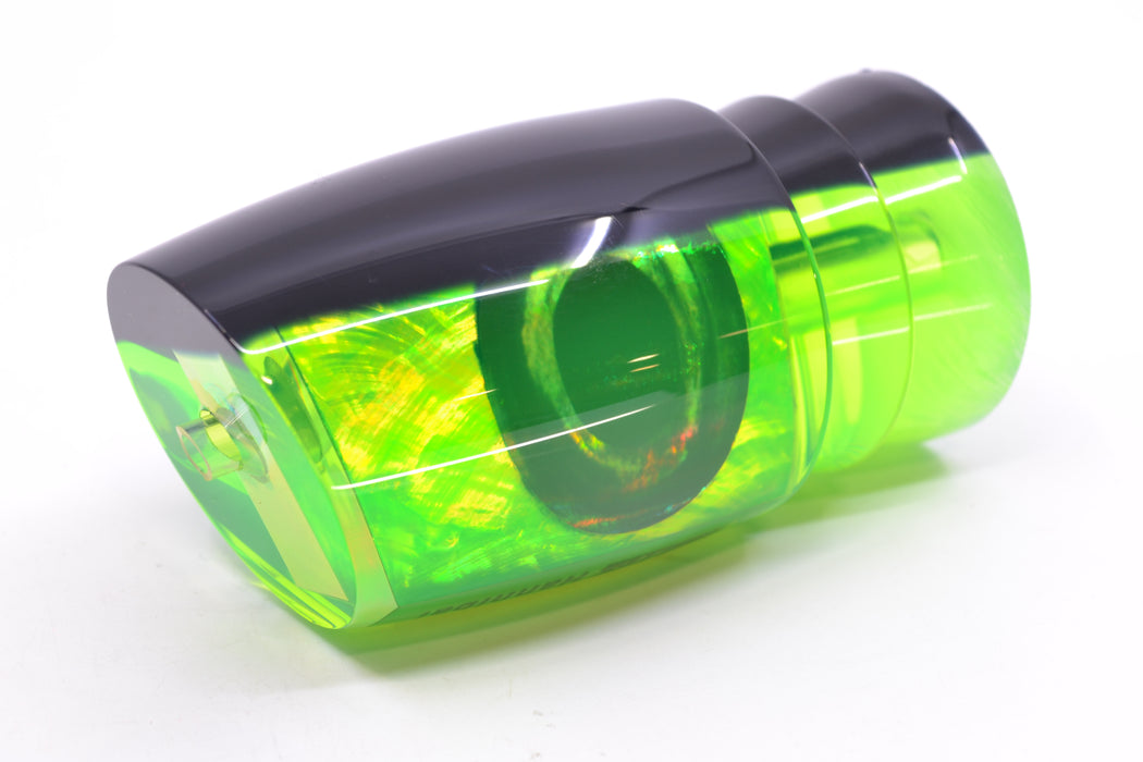 Moyes Lures Green MOP Black Back Taxi Eyes Hannibal 14" 6oz