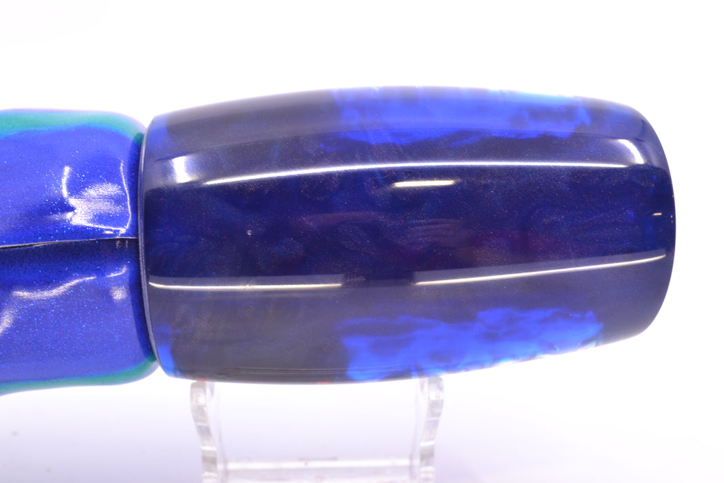 Coggin Lures Ice Blue Dichro Blue Back 4-Hole Tado Mauna Kea 45 14" 14oz FT Vinyl