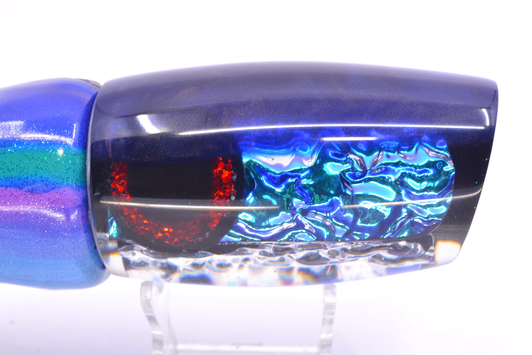 Coggin Lures Ice Blue Dichro Blue Back 4-Hole Tado Mauna Kea 45 14" 14oz FT Vinyl