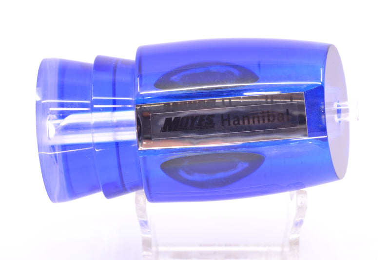 Moyes Lures Blue-Pink Dichro Blue Back Taxi Eyes Hannibal 14" 6oz