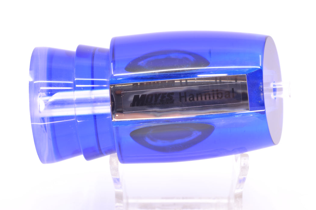 Moyes Lures Blue-Pink Dichro Blue Back Taxi Eyes Hannibal 14" 6oz