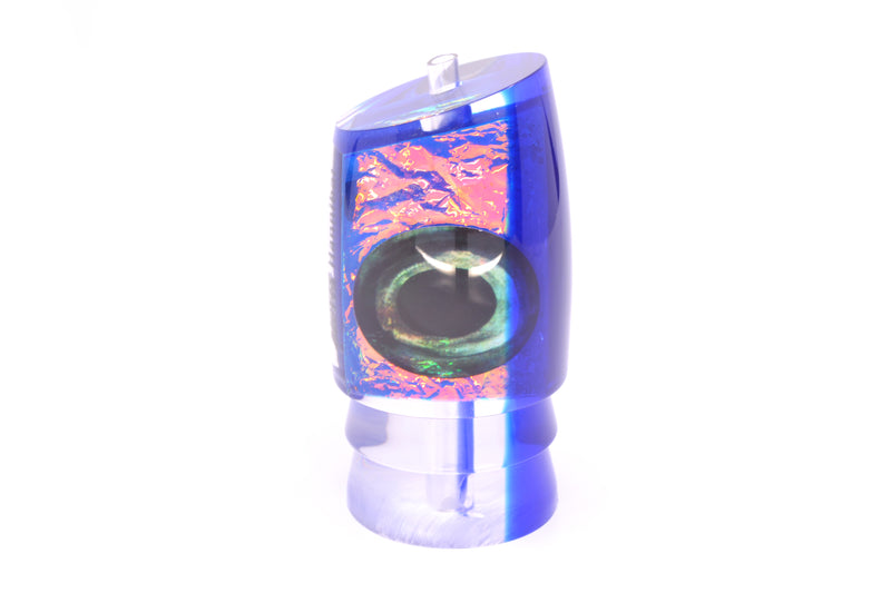 Moyes Lures Blue-Pink Dichro Blue Back Taxi Eyes Hannibal 14" 6oz