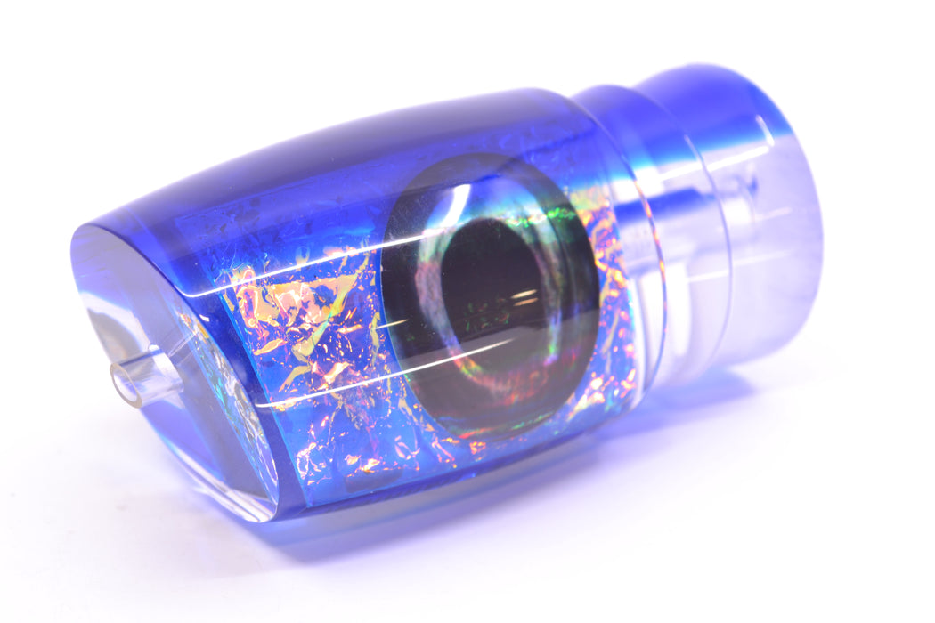 Moyes Lures Blue-Pink Dichro Blue Back Taxi Eyes Hannibal 14" 6oz