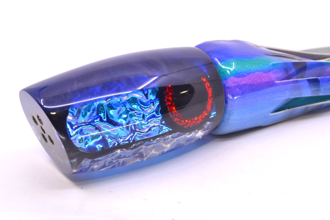 Coggin Lures Ice Blue Dichro Blue Back 4-Hole Tado Mauna Kea 45 14" 14oz FT Vinyl