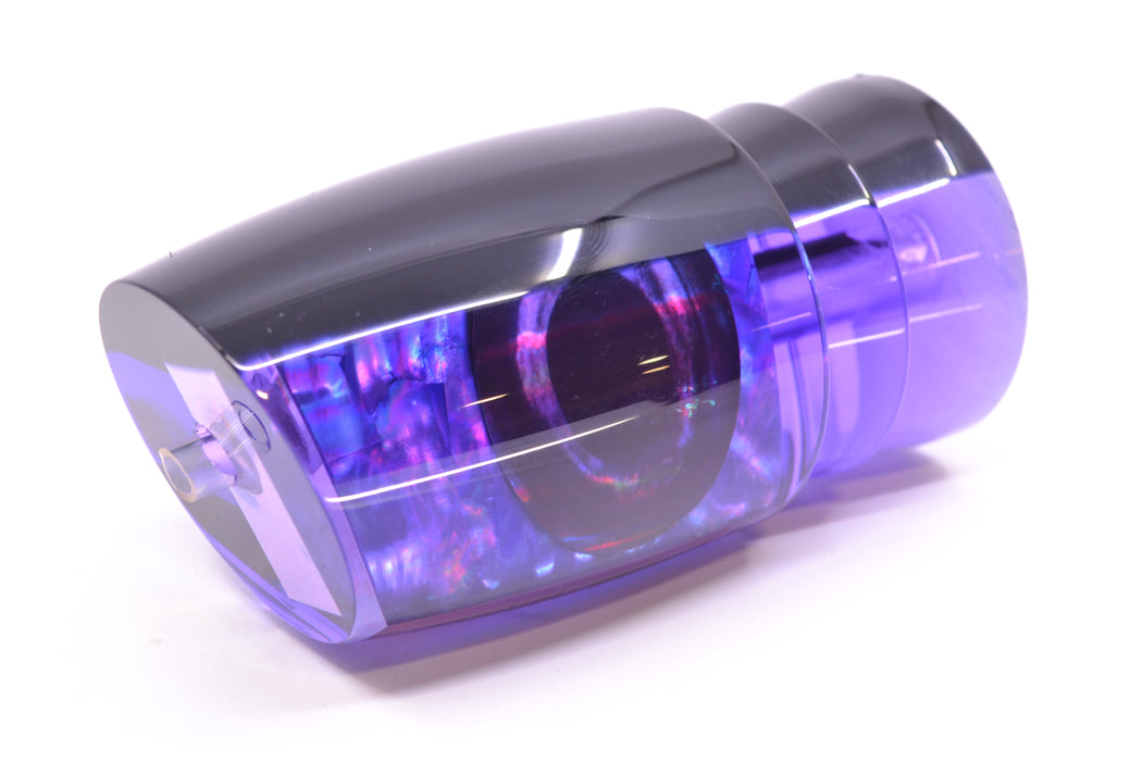 Moyes Lures Purple Awabi Black Back Taxi Eyes Hannibal 14" 6oz