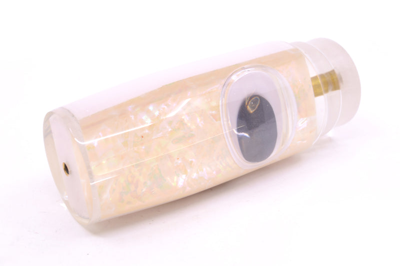 Koya Lures White Awabi Doll Eyes Hard Head 14" 8.7oz