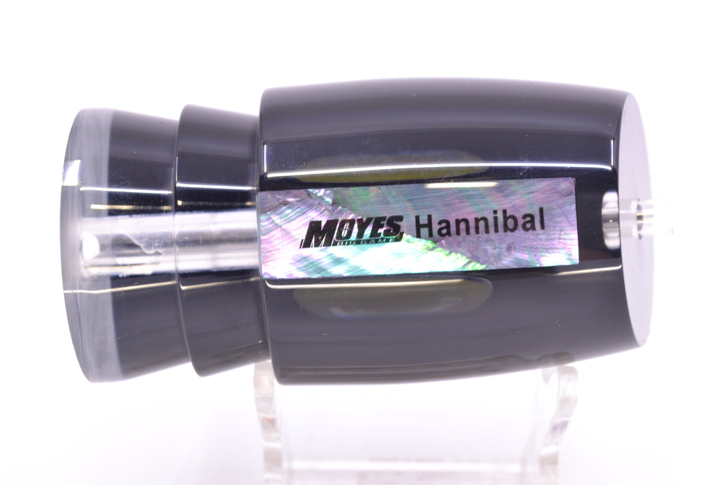 Moyes Lures Black Death Black Pearl Black Back Taxi Eyes Hannibal 14" 6oz