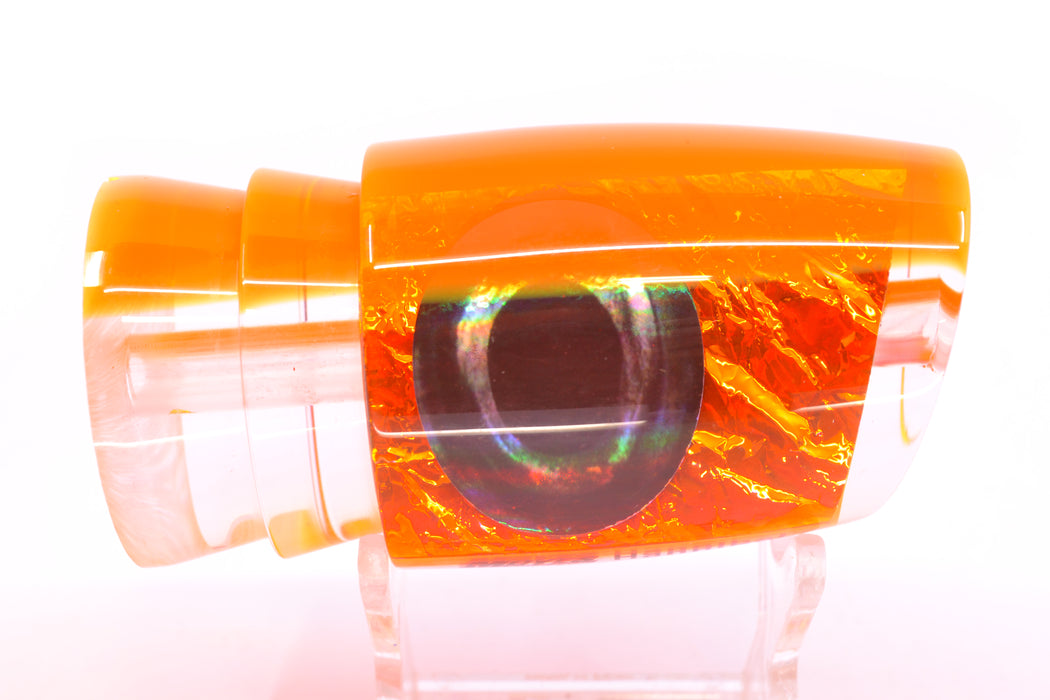 Moyes Lures Orange Dichro Orange Back Taxi Eyes Hannibal 14" 6oz