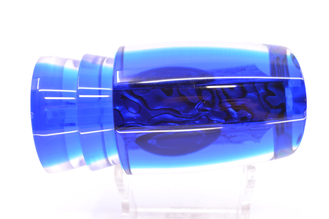 Moyes Lures Paua Shell Blue Back Taxi Eyes Hannibal 14" 6oz