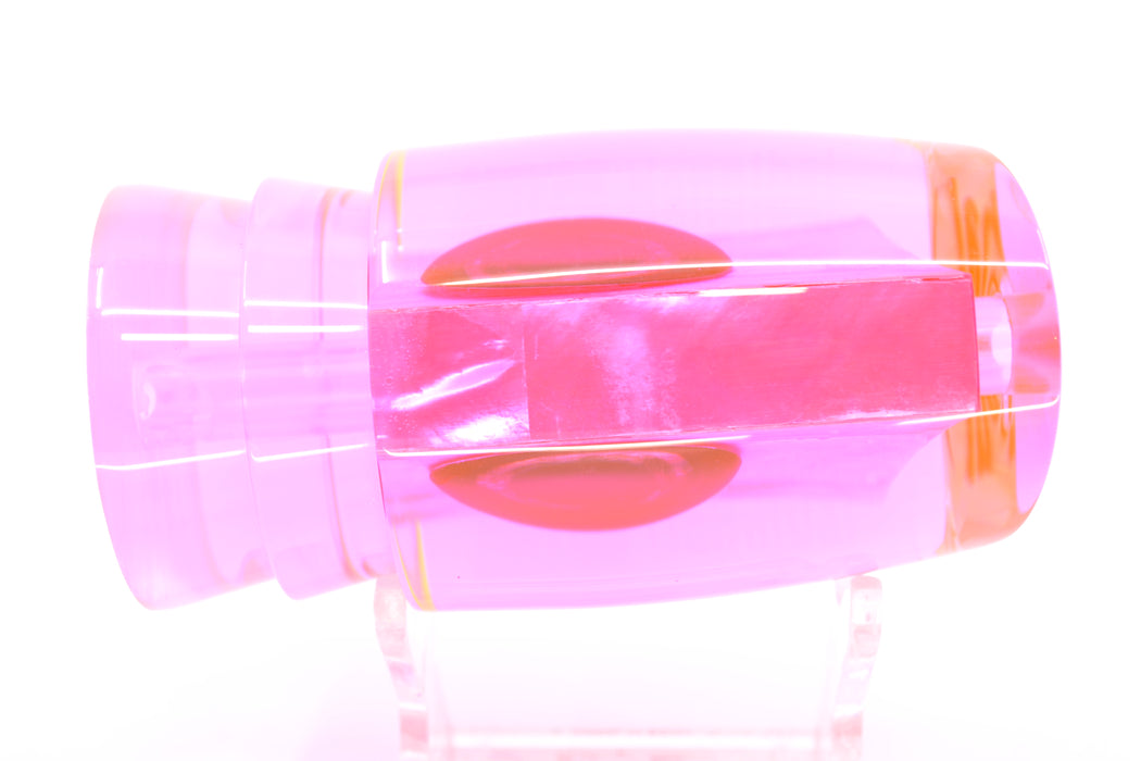 Moyes Lures Fluorescent Pink MOP Taxi Eyes Hannibal 14" 6oz