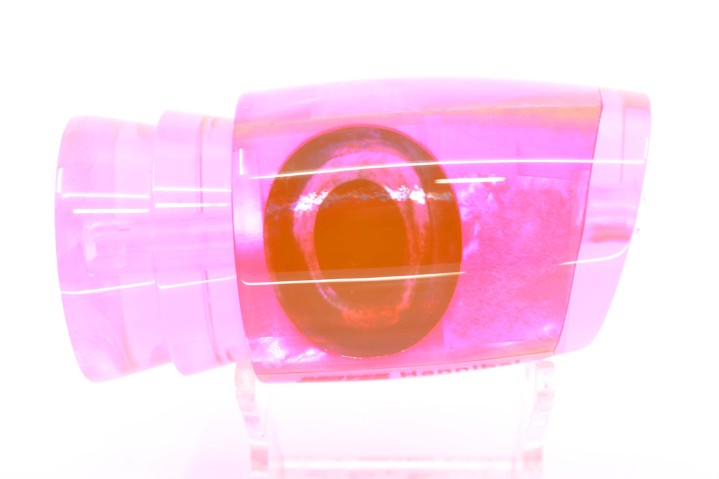 Moyes Lures Fluorescent Pink MOP Taxi Eyes Hannibal 14" 6oz