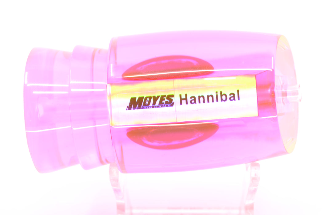 Moyes Lures Fluorescent Pink MOP Taxi Eyes Hannibal 14" 6oz