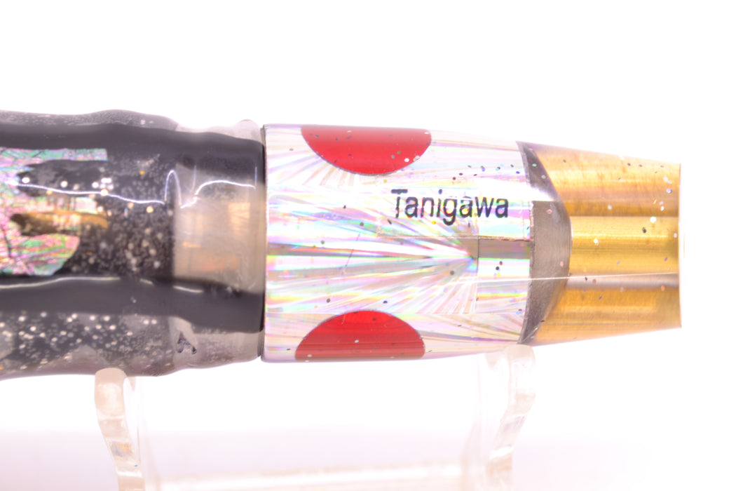 Tanigawa Lures Silver Starburst Purple Back 2-Hole Slant 7" 9.6oz Skirted Purple Skipjack GZE