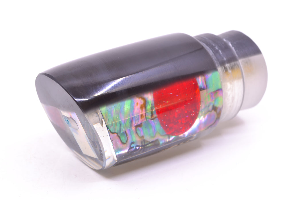 Marlin Magic Lures Blue-Purple Abalone Black Back Red Eyes Henry 12" 8oz
