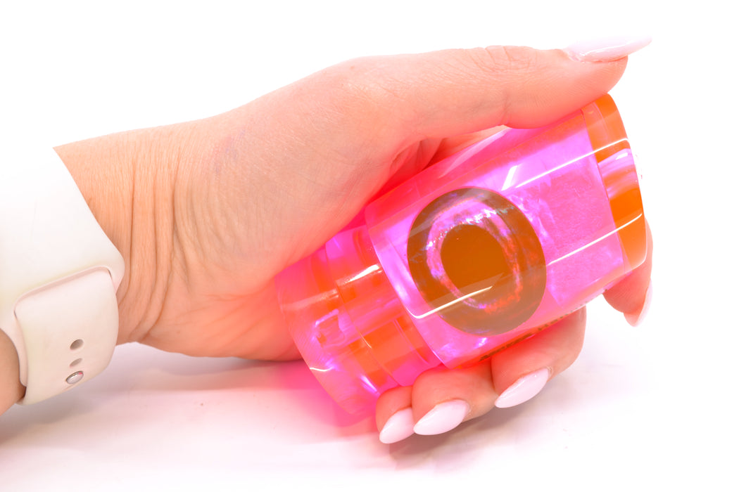 Moyes Lures Fluorescent Pink MOP Taxi Eyes Hannibal 14" 6oz