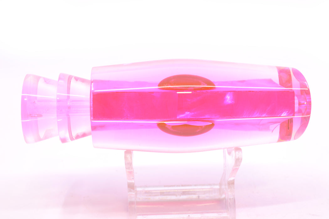 Moyes Lures Pink MOP Pink Back Taxi Eyes Medium Dark-N-Stormy 12" 5oz