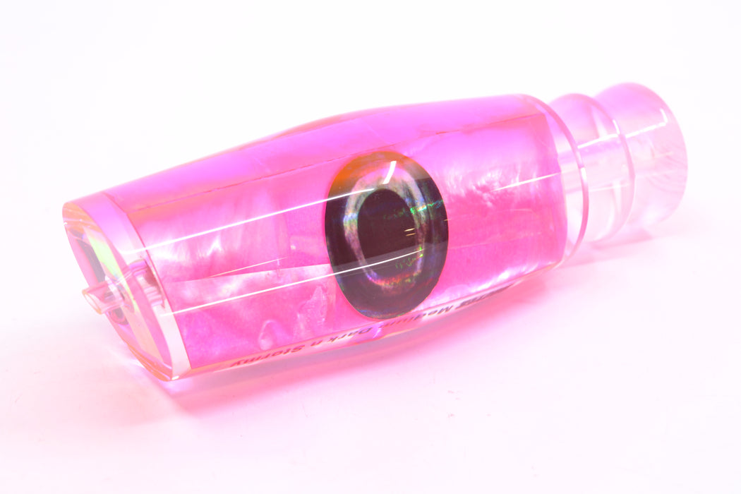 Moyes Lures Pink MOP Pink Back Taxi Eyes Medium Dark-N-Stormy 12" 5oz
