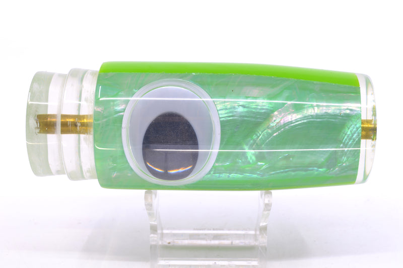 Koya Lures Green MOP Doll Eyes Hard Head 14" 8.7oz