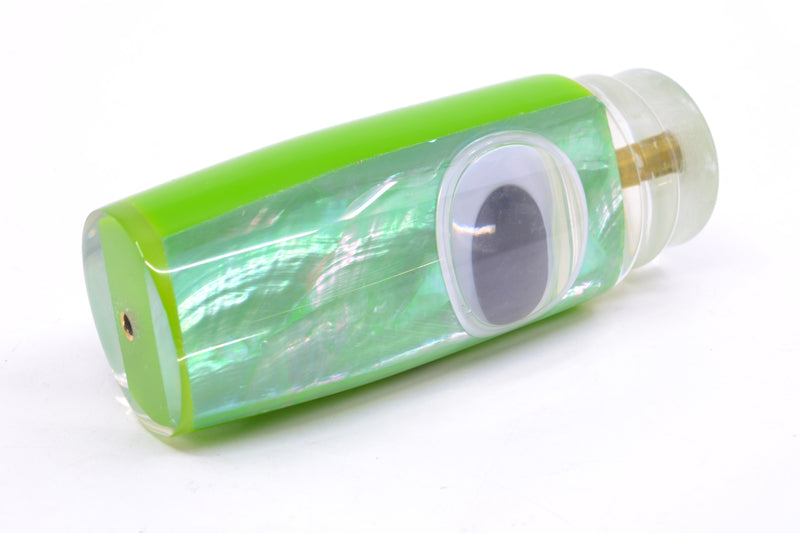 Koya Lures Green MOP Doll Eyes Hard Head 14" 8.7oz