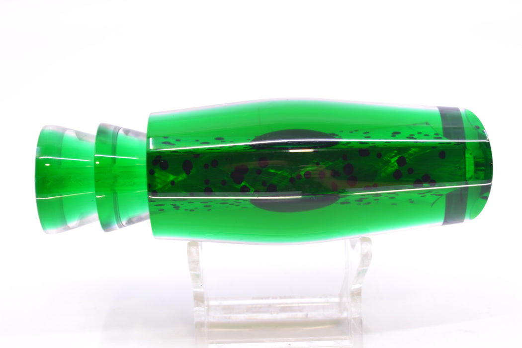 Moyes Lures Mahi MOP Green Back Red Eyes Medium Dark-N-Stormy 12" 5oz