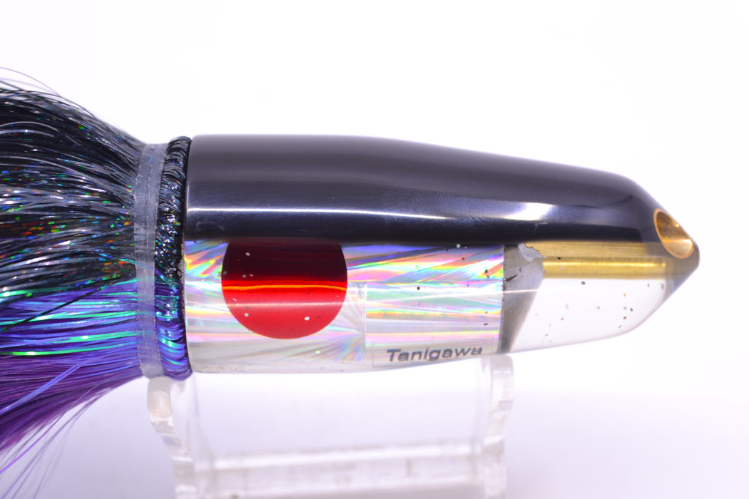 Tanigawa Lures Silver Starburst Black Back 2-Hole Bullet 9"+ 8.5oz Strobez Black-Purple GZE