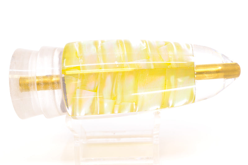 Koya Lures Yellow Ripple Shell AK Bullet 12" 12.5oz