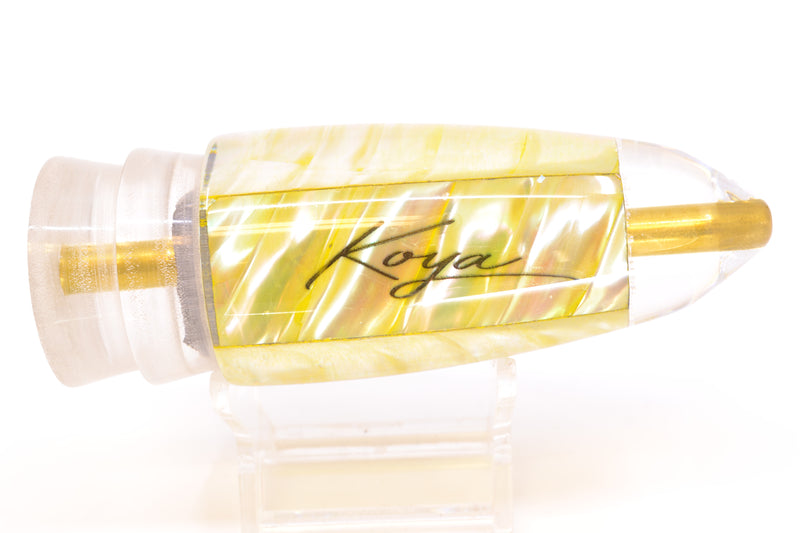Koya Lures Yellow Ripple Shell AK Bullet 12" 12.5oz