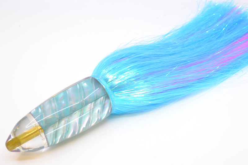 Koya Lures Ice Blue Ripple Shell AK Bullet 12" 14.5oz EZ Flash Ice Blue/Pink