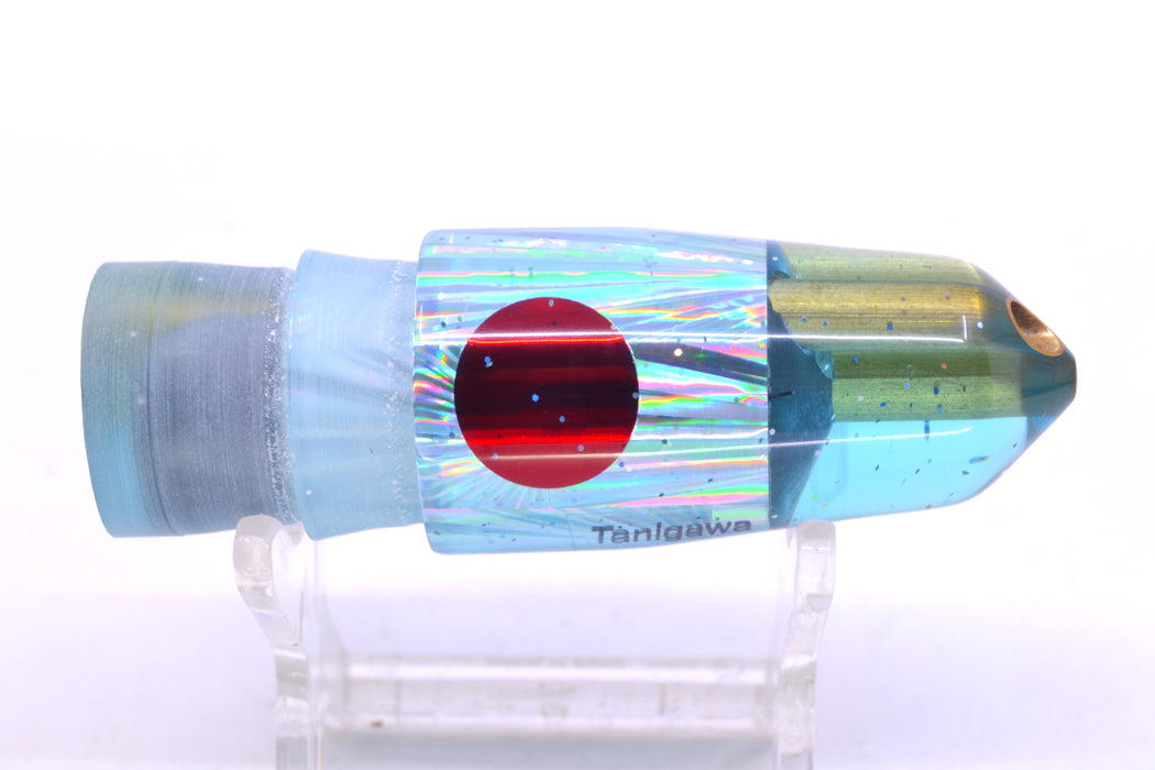 Tanigawa Lures Ice Blue Rainbow Starburst Red Eyes 2-Hole Bullet 7" 5oz
