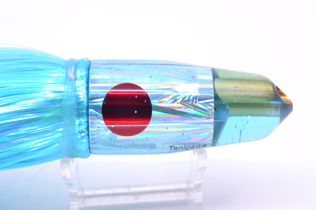 Tanigawa Lures Ice Blue Starburst Red Eyes 2-Hole Bullet 9"+ 8.5oz Strobez Ice Blue/Pink GZE