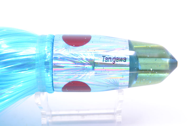 Tanigawa Lures Ice Blue Starburst Red Eyes 2-Hole Bullet 9"+ 8.5oz Strobez Ice Blue/Pink