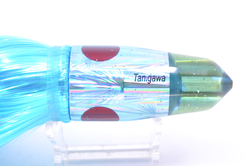 Tanigawa Lures Ice Blue Starburst Red Eyes 2-Hole Bullet 9"+ 8.5oz Strobez Ice Blue/Pink GZE
