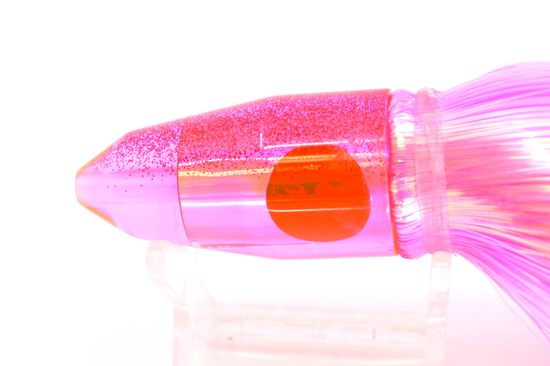 TANTRUM Lures Pink Rainbow Red Back Small Bullet 7" 4oz Strobez Pink/Orange