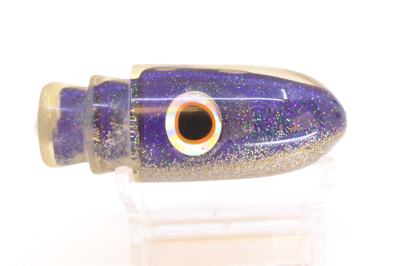 Jackpot Lures Purple-Silver Fish Head Small Bullet 9" *DELAMMED* 5.3oz