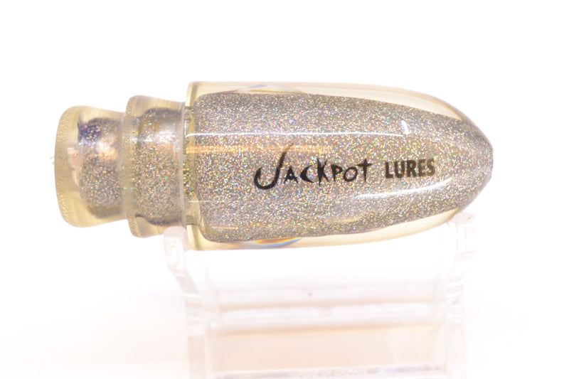 Jackpot Lures Purple-Silver Fish Head Small Bullet 9" *DELAMMED* 5.3oz
