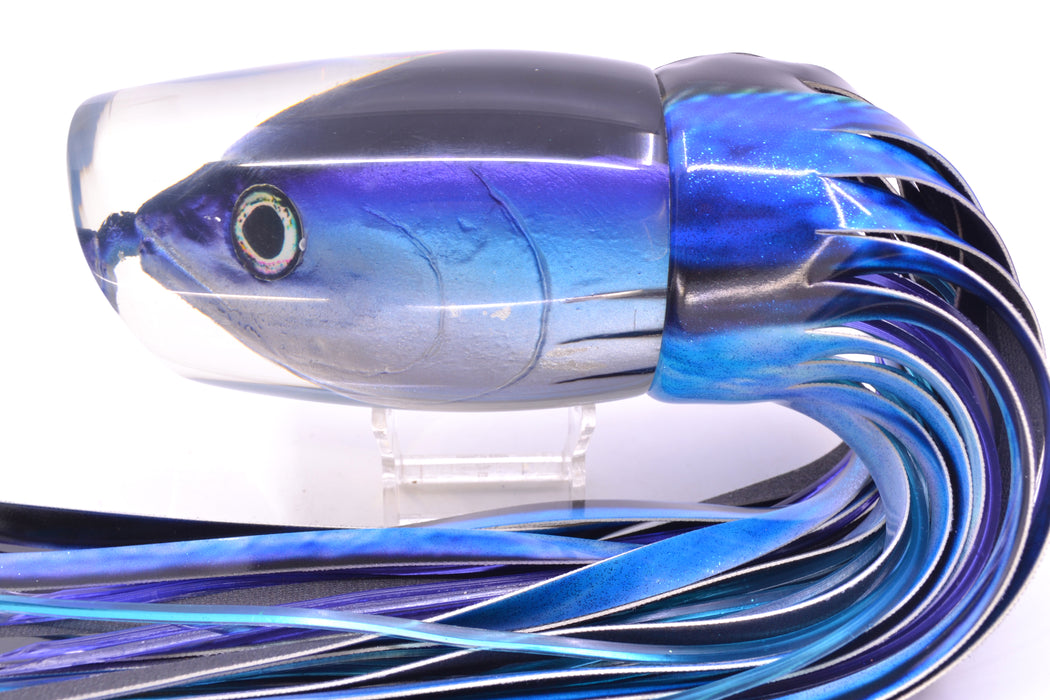 Ali'i Kai Lures Skipjack XXL Kill Switch Teaser 25oz Fire Tailz Vinyl Skipjack GZE