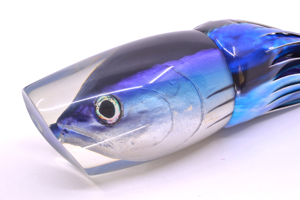 Ali'i Kai Lures Skipjack XXL Kill Switch Teaser 25oz Fire Tailz Vinyl Skipjack GZE