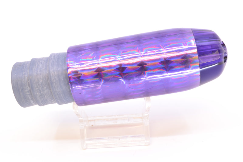 Jackpot Lures Purple Rainbow 5-Hole Medium Torpedo 12" 10.5oz