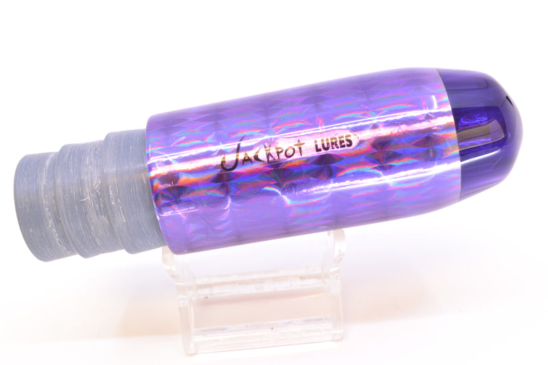 Jackpot Lures Purple Rainbow 5-Hole Medium Torpedo 12" 10.5oz
