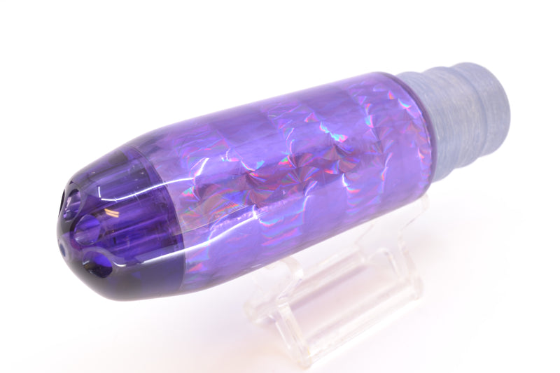 Jackpot Lures Purple Rainbow 5-Hole Medium Torpedo 12" 10.5oz