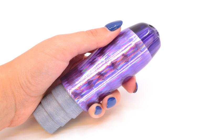 Jackpot Lures Purple Rainbow 5-Hole Medium Torpedo 12" 10.5oz