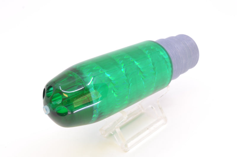 Jackpot Lures Green Rainbow 5-Hole Medium Torpedo 12" 10.5oz
