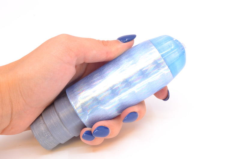 Jackpot Lures Ice Blue Rainbow 5-Hole Medium Torpedo 12" 10.5oz
